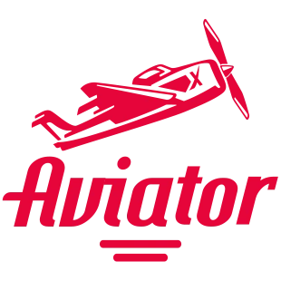 Aviator crash game logo